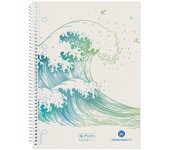 Herlitz GREENline cuaderno y block A5 70 hojas Blanco
