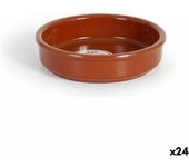 Cazuela Azofra Barro cocido Ø 14 x 14 x 3,3 cm (24 Unidades)