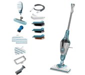 Black & Decker BHSM1610DSM Limpiador a vapor portátil 0,5 L 1600 W Color aguamarina, Blanco