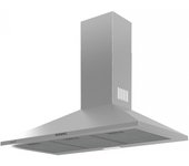 Cata Campana Extractora Decorativas Trapezoidales V 6000 X/C 3 Niveles de Extracción Panel de Control Mecánico Motor Consumo Máximo Energía 120W Iluminación LED Ancho 59.6 cm Color Acero Inoxidable