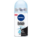 Nivea Black & White Invisible Fresh Deodorante Roll-On - 50 ml