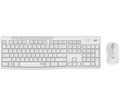 Logitech MK295 Silent Wireless Combo teclado Ratón incluido RF inalámbrico Húngaro Blanco