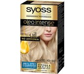 SYOSS, Coloración permanente - 6 unidades - Sin Amoníaco Tono 10.50 Rubio Claro Ceniza