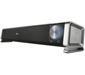 Barra De Sonido Trust Asto Horizontal 12w Control De Volumen Conexion Auricular Y Microfono 21046