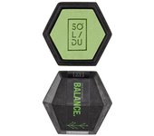 Barra de champú sólida para cabello graso - jabón para el cabello de primera calidad con romero y menta y manteca de cacao - jabón de champú - adecuado para veganos, cero desperdicio