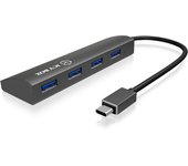 ICY BOX IB-AC6405-C USB 3.2 Gen 1 (3.1 Gen 1) Type-C 5000 Mbit/s Antracita