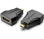 Conector adaptador HDMI hembra x micro HDMI macho. Vention
