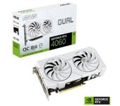 Tarjeta Gráfica Asus Dual Geforce Rtx 4060 White Edition 8gb Gddr6