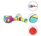 vidaXL Tienda De Juego De Niños Con 250 Bolas Multicolor 190x264x90 Cm