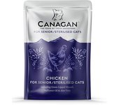 Canagan Paté de Pollo Fresco Sobre para Gatos Senior/Esterilizados 85 gr