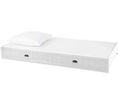 Maisons du Monde Cajón para cama 90x180 blanco