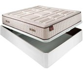 Aznar Canapé abatible 3d-colchón visco - 160x200 cm