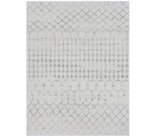 Livabliss Alfombra bereber étnico blanco/gris 200x275