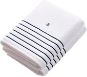 Scalpers Set de 2 toallas de algodón blanco 90x150cm