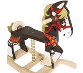 Le Toy Van Caballo balancín de madera tiovivo de feria