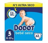Dodot Bebé Seco T-3 62 Uds