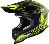 Just1 Casco de Cross  J12 Carbon Amarillo Fluorescente