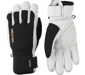 Hestra Guantes Cortos  Army Leather Gore-Tex Negro-Blanco Roto