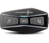 Interphone Intercomunicador  U-Com 4 Single-Pack Negro