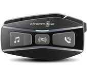 Interphone Intercomunicador  U-Com 16 Single-Pack Negro