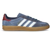 Adidas - Zapatilla Gazelle Indoor, Hombre, Preloved Ink-White-Shadow Navy, 3,5 UK