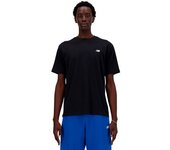 New Balance - Camiseta Lifestyle Small Logo, Hombre, Black, S