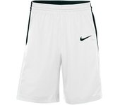 Nike - Pantalón corto Team Basketball, Hombre, White-Black, 3XL