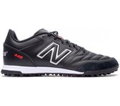 New Balance - Bota de fútbol 442 V2 Team Turf, Unisex, Black, 12 USA