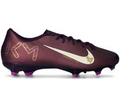 Nike - Bota de fútbol Air Zoom Mercurial Vapor 16 Academy KM FG/MG, Unisex, Grand Purple-Pale Ivory, 9,5 USA