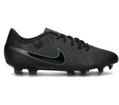 Nike - Bota de fútbol Tiempo Legend 10 Academy FG/MG, Unisex, Black-Black-Deep Jungle, 9,5 USA